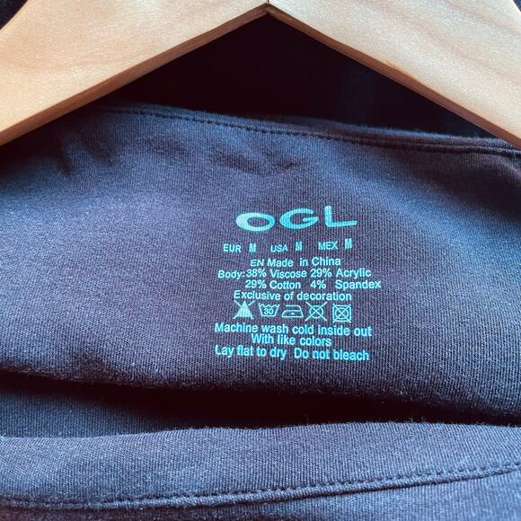 OGL Midi Dress Thermal Boatneck Ruched Sides Eco Mousse Brown Size Medium NEW - Picture 6 of 7